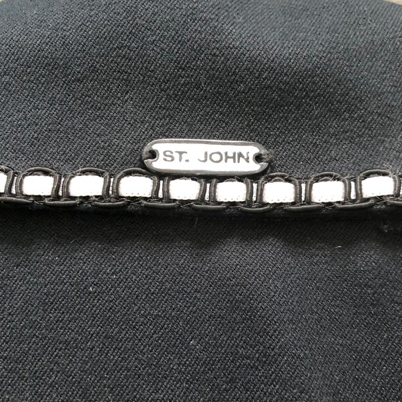 SALE🔥🔥ST.JOHN SPORT Black Bomber Jacket (Med) - Picture 8 of 8